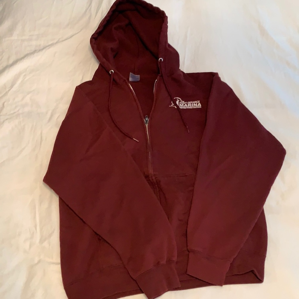 red point defiance marina zip up